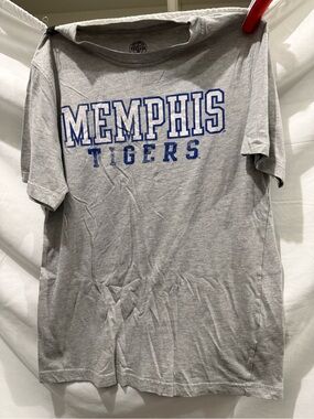 Rivalry Threads Grey Memphis Tigers Short-Sleeve Tee